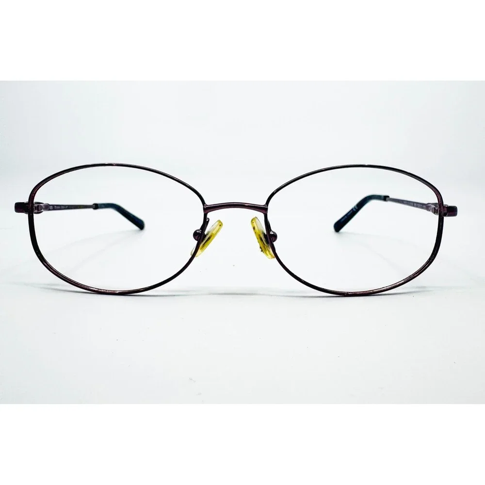 Tres Jolie 161 Eyeglasses Womens Purple Oval Metal Frames 53-17-135